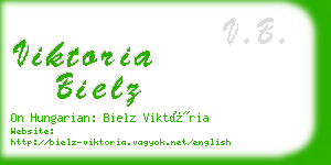 viktoria bielz business card